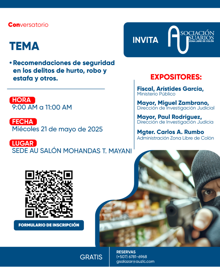 Recomendaciones de seguridad - 21 MAY