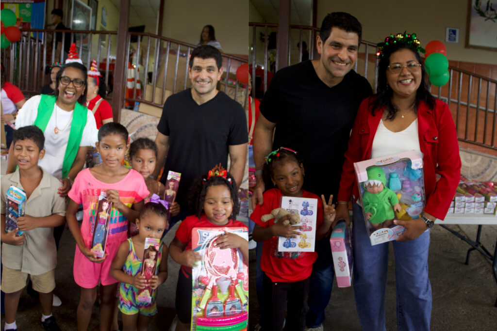 Regalando Sonrisas: un encuentro navideño con la niñez colonense​ 2